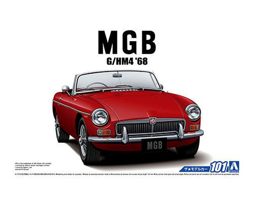 Aoshima 1/24 1968 MG-B Mk.2 5685